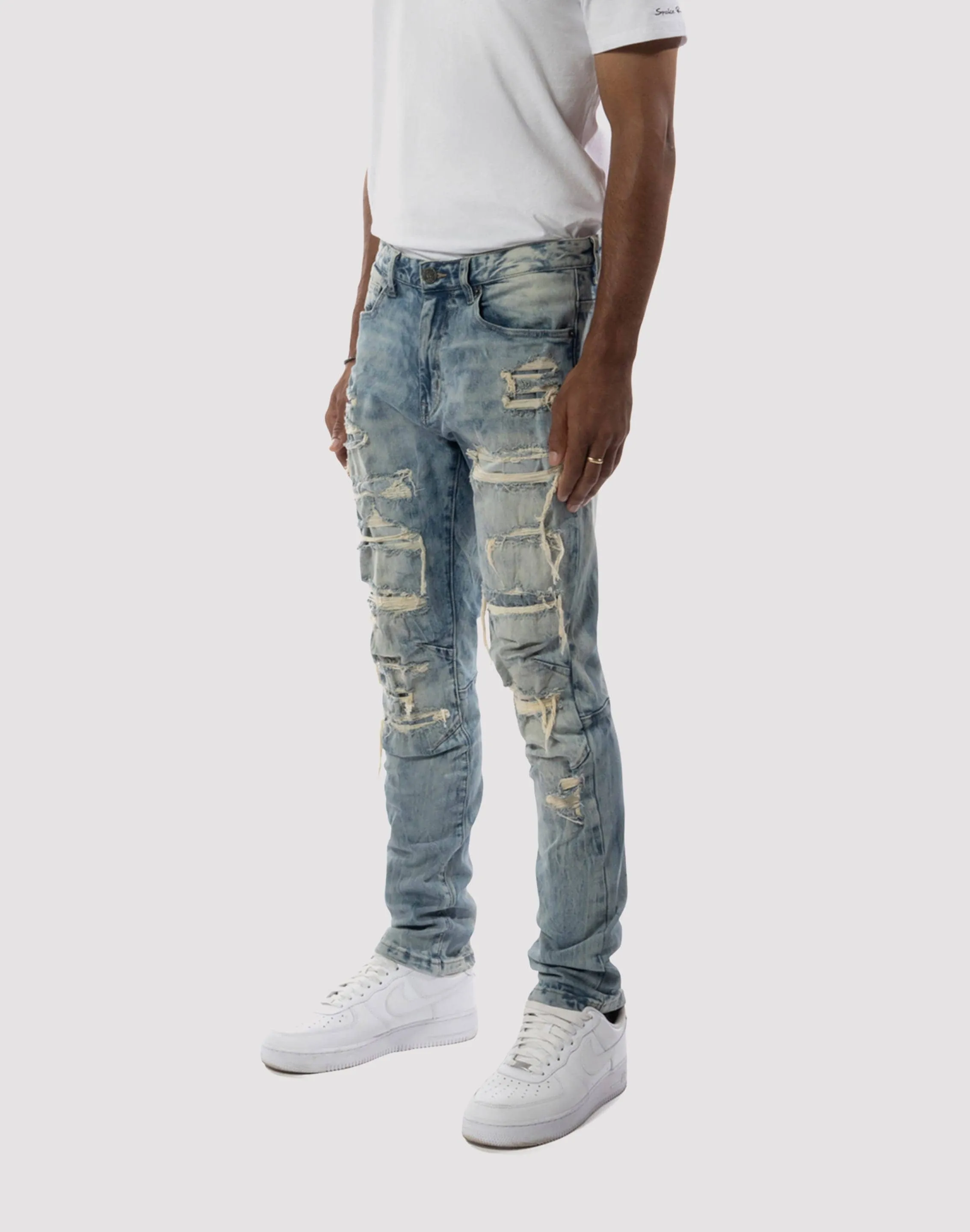 Grindhouse Extreme Rip Slim Fit Jeans