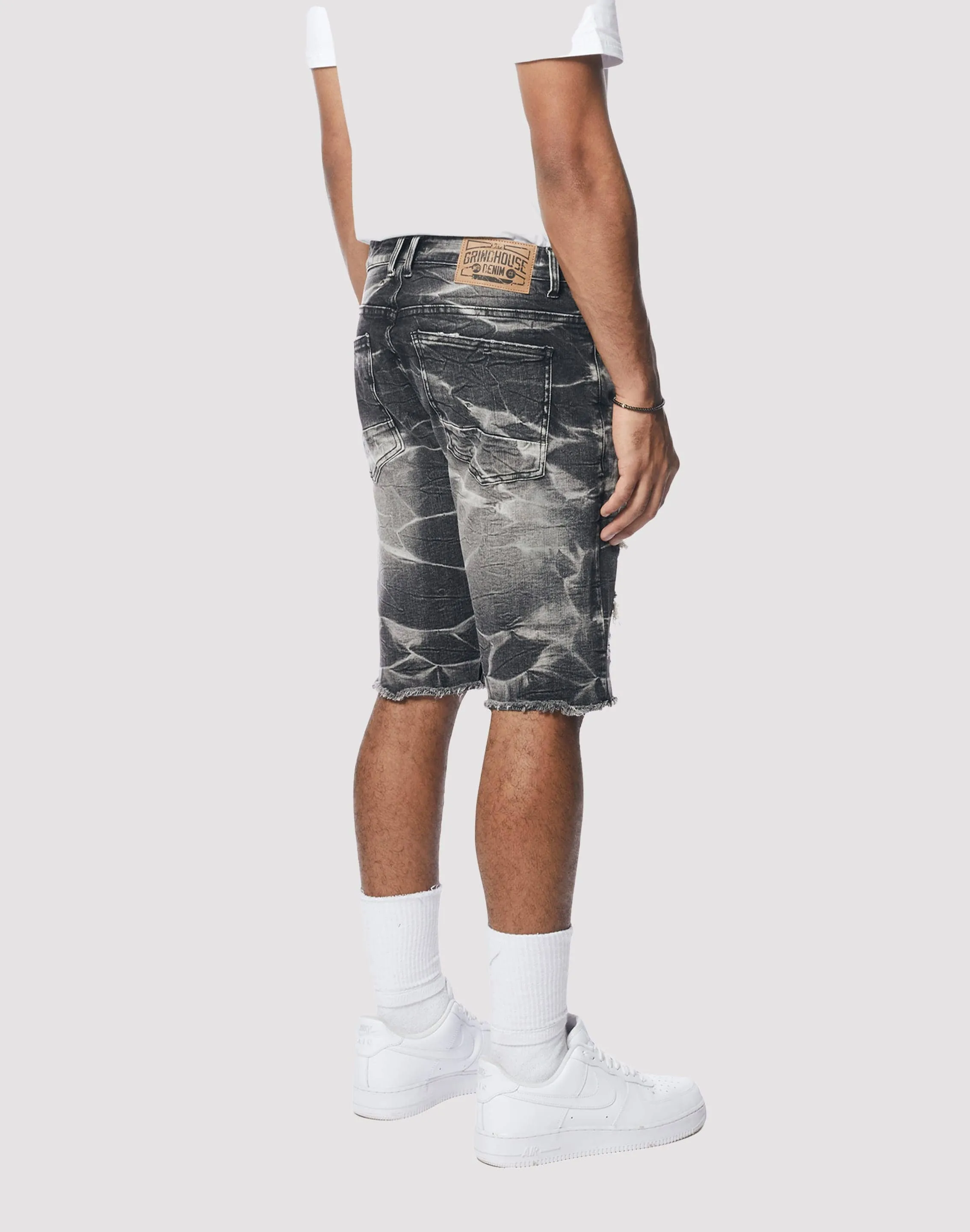 Grindhouse Gail Essential Denim Black Shorts