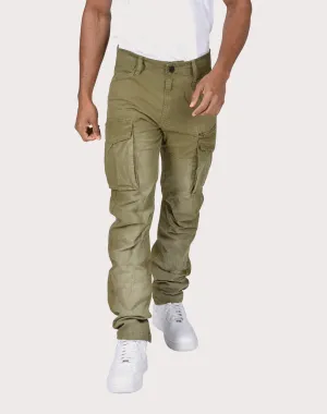 Grindhouse Green Twill Cargo Pocket Pants