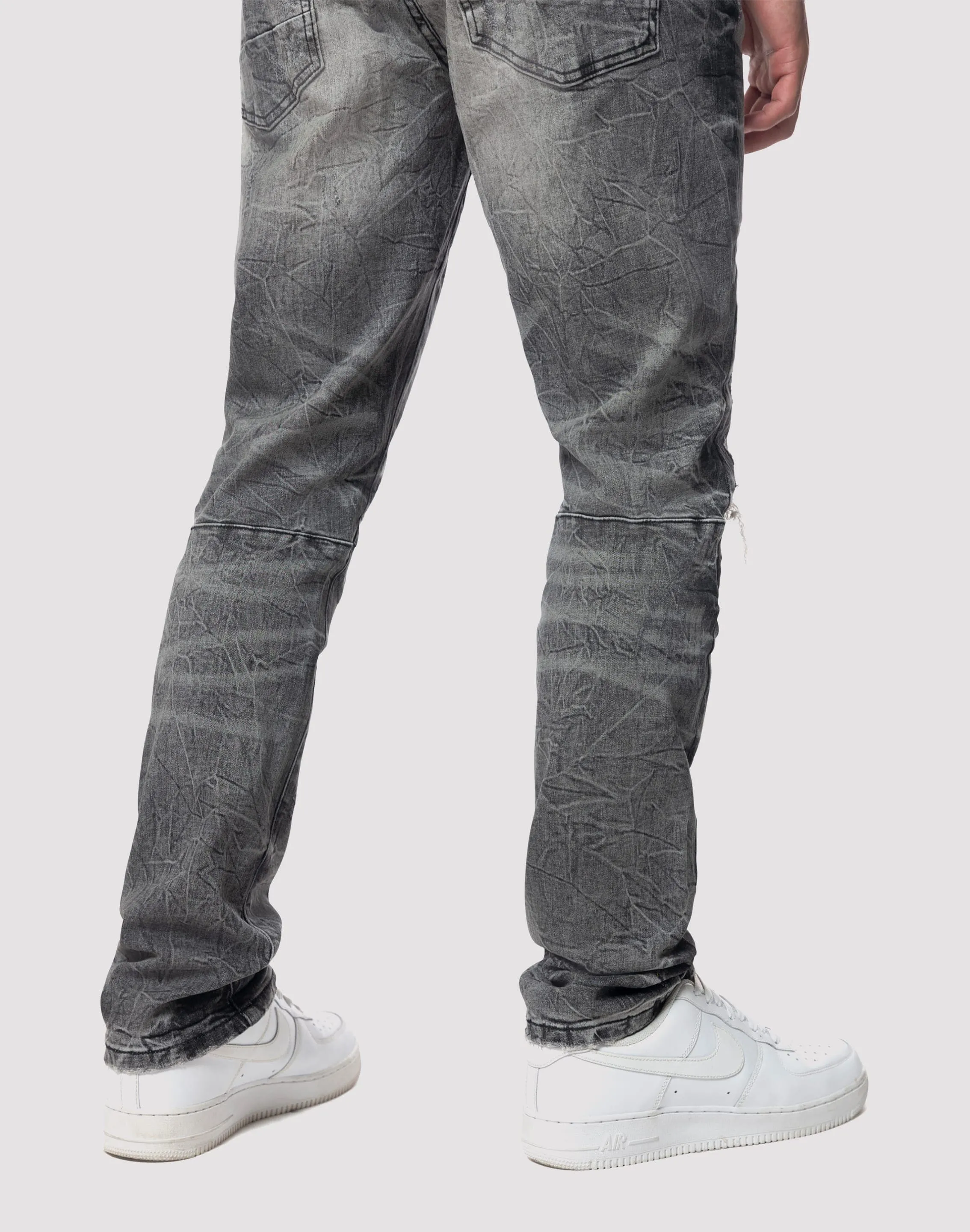 Grindhouse Lightning Effect Slim Fit Eris Jean