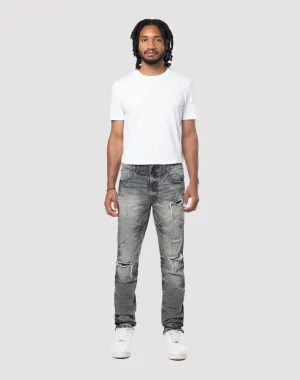 Grindhouse Lightning Effect Slim Fit Eris Jean