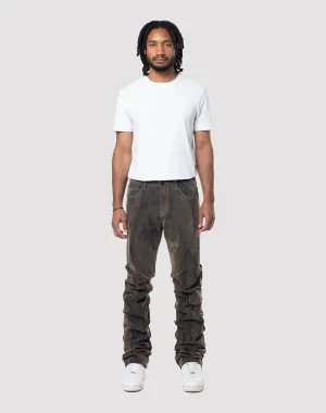 Grindhouse Merino Flocked Rust Jeans
