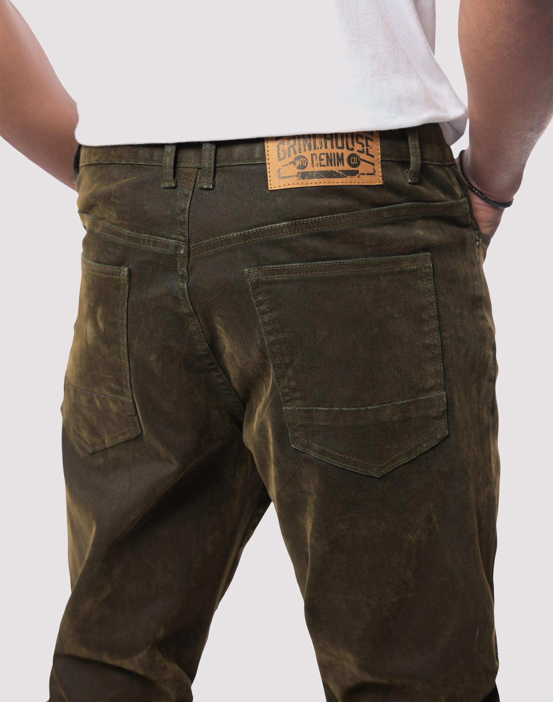 Grindhouse Merino Flocked Slim Fit Jeans