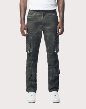 Grindhouse Multi Cargo Twill Green Pants