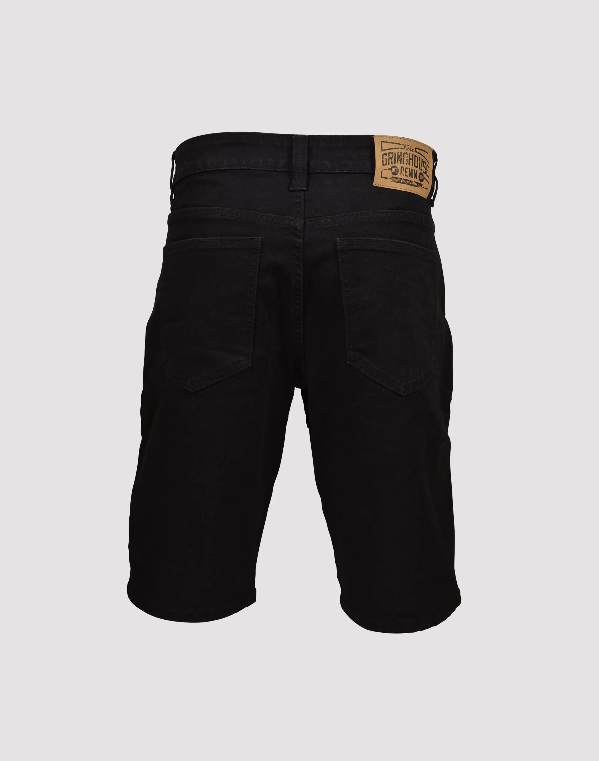 Grindhouse Multi Pocket Black Shorts