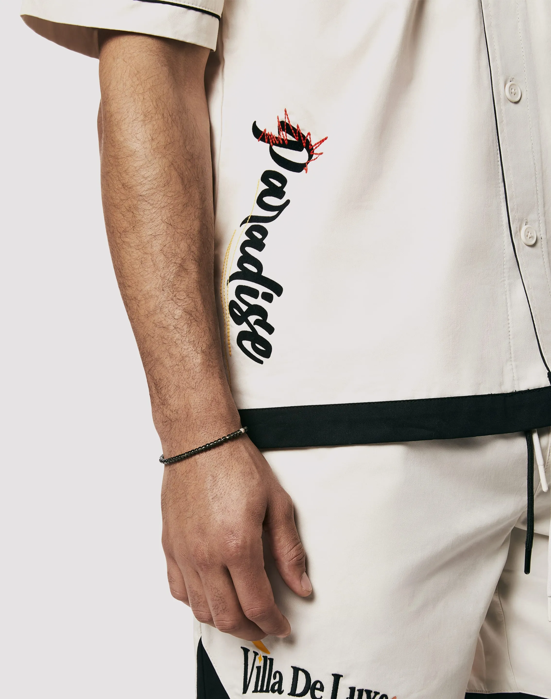 Grindhouse Parrot Resort Twill Chalk Short