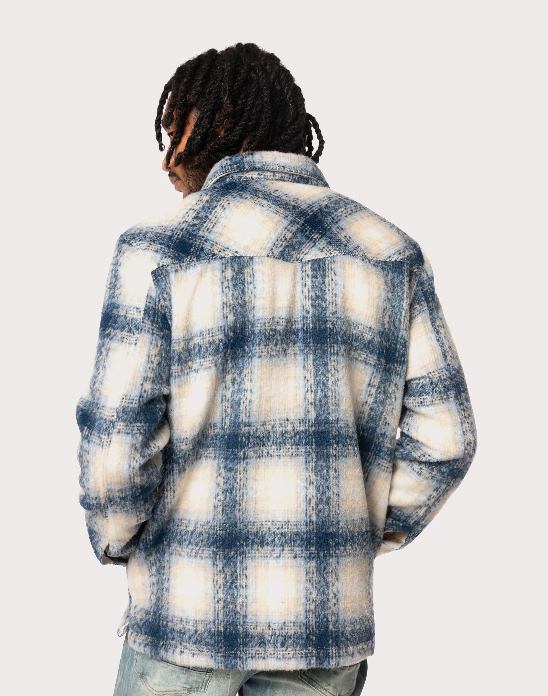 Grindhouse Plaid Oceana Overshirt