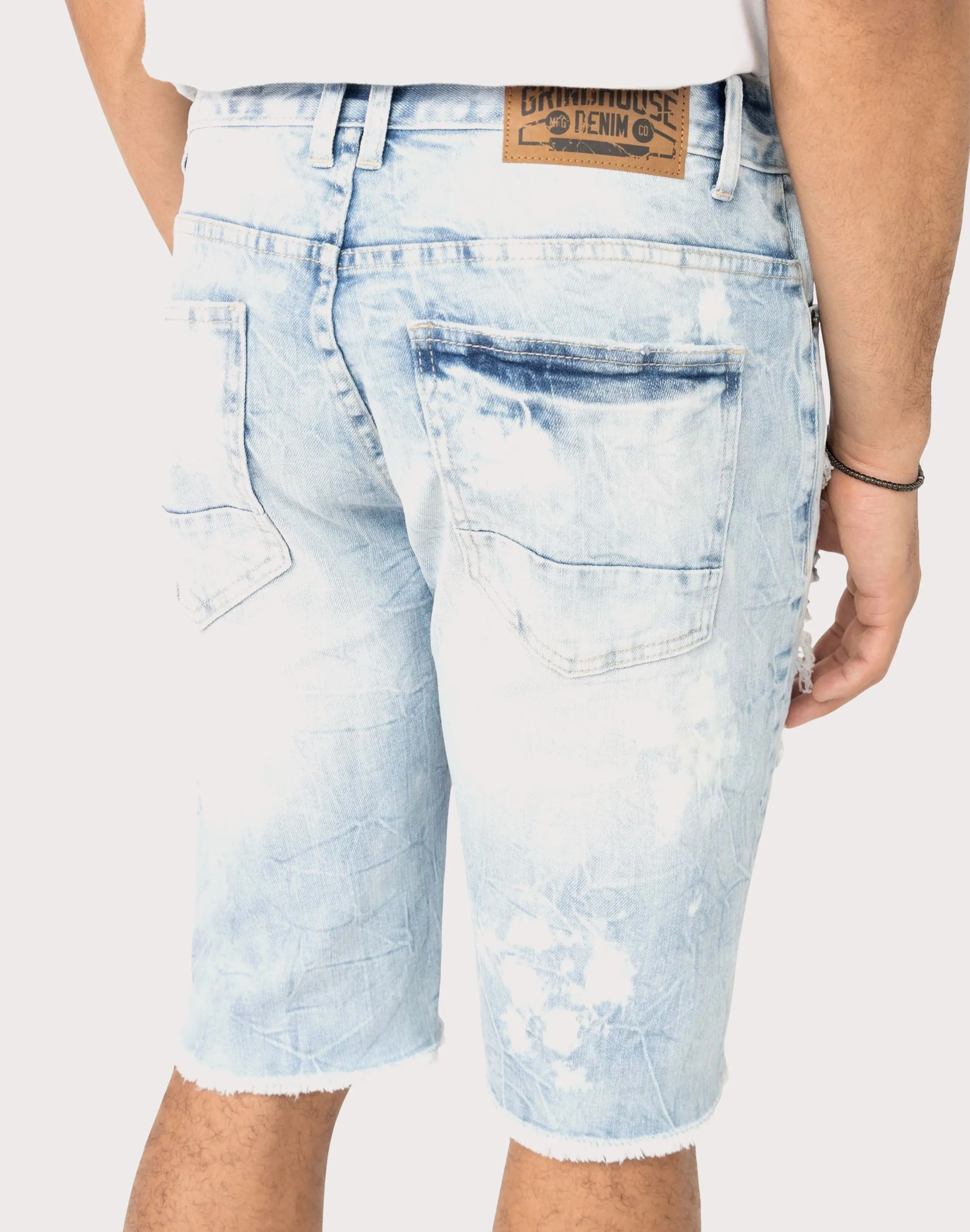 Grindhouse Rip N Repair Denim Shorts