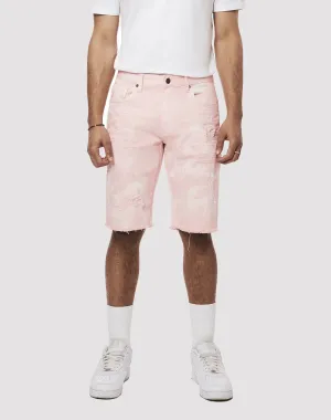 Grindhouse Rip N Tear Pink Denim Shorts