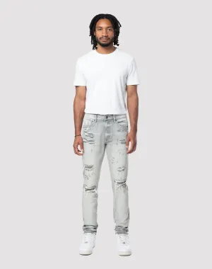 Grindhouse Rip N Tear Slim Fit Breezy Grey Jeans