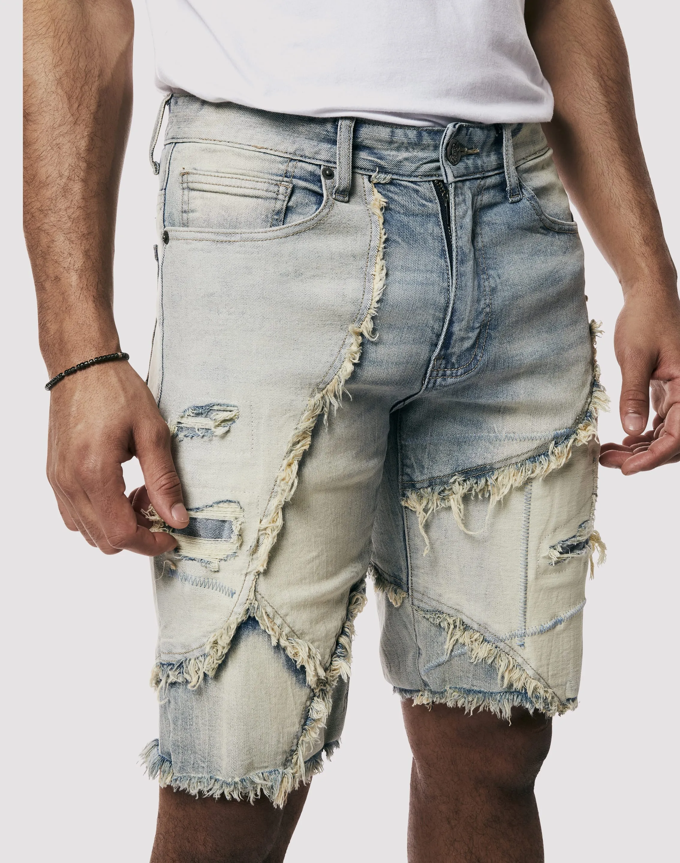 Grindhouse Seville Patchwork Shorts