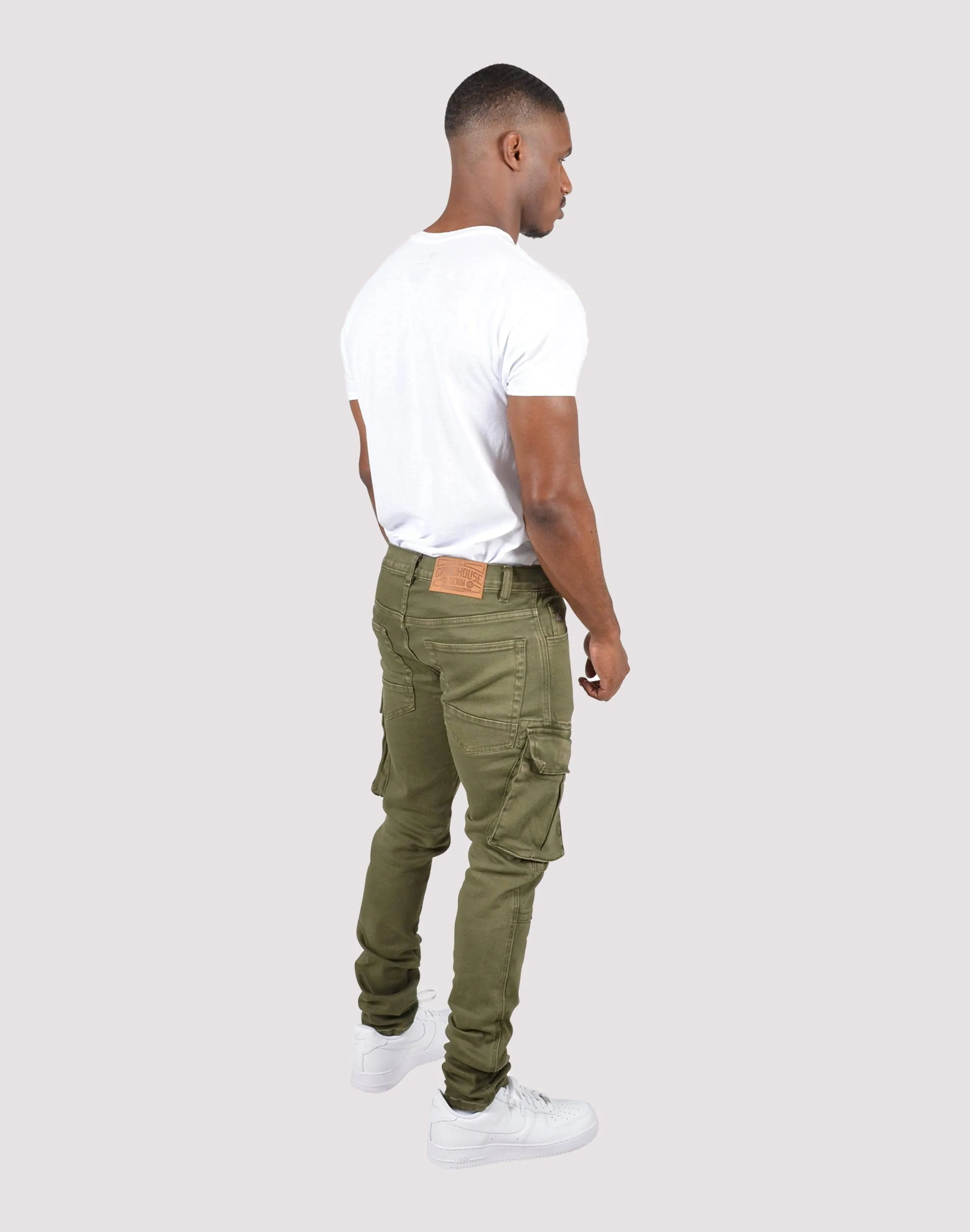 Grindhouse Side Cargo Pocket Denim Jeans