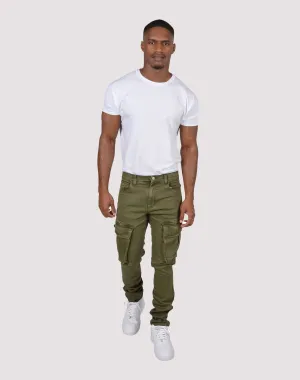 Grindhouse Side Cargo Pocket Denim Jeans
