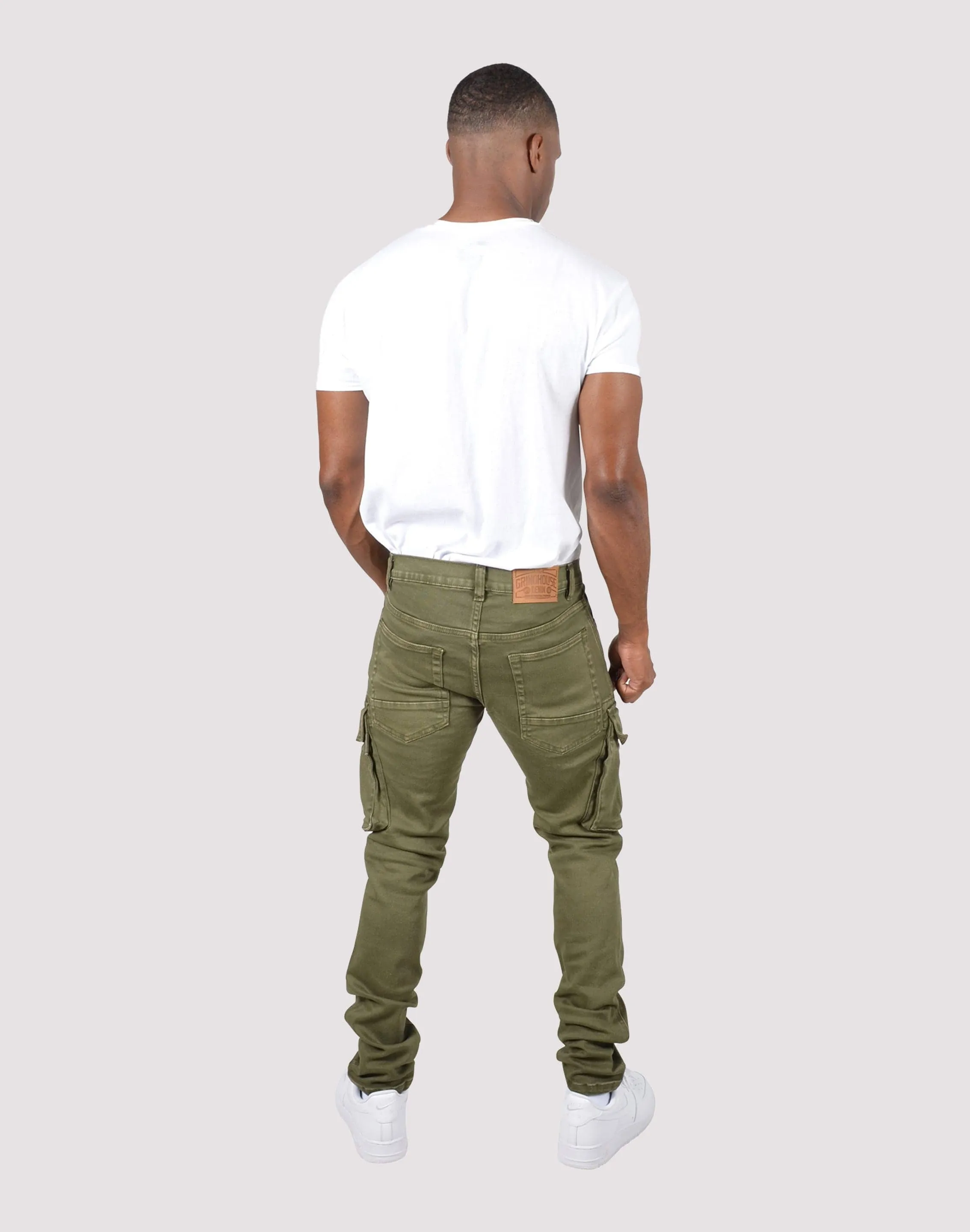 Grindhouse Side Cargo Pocket Denim Jeans