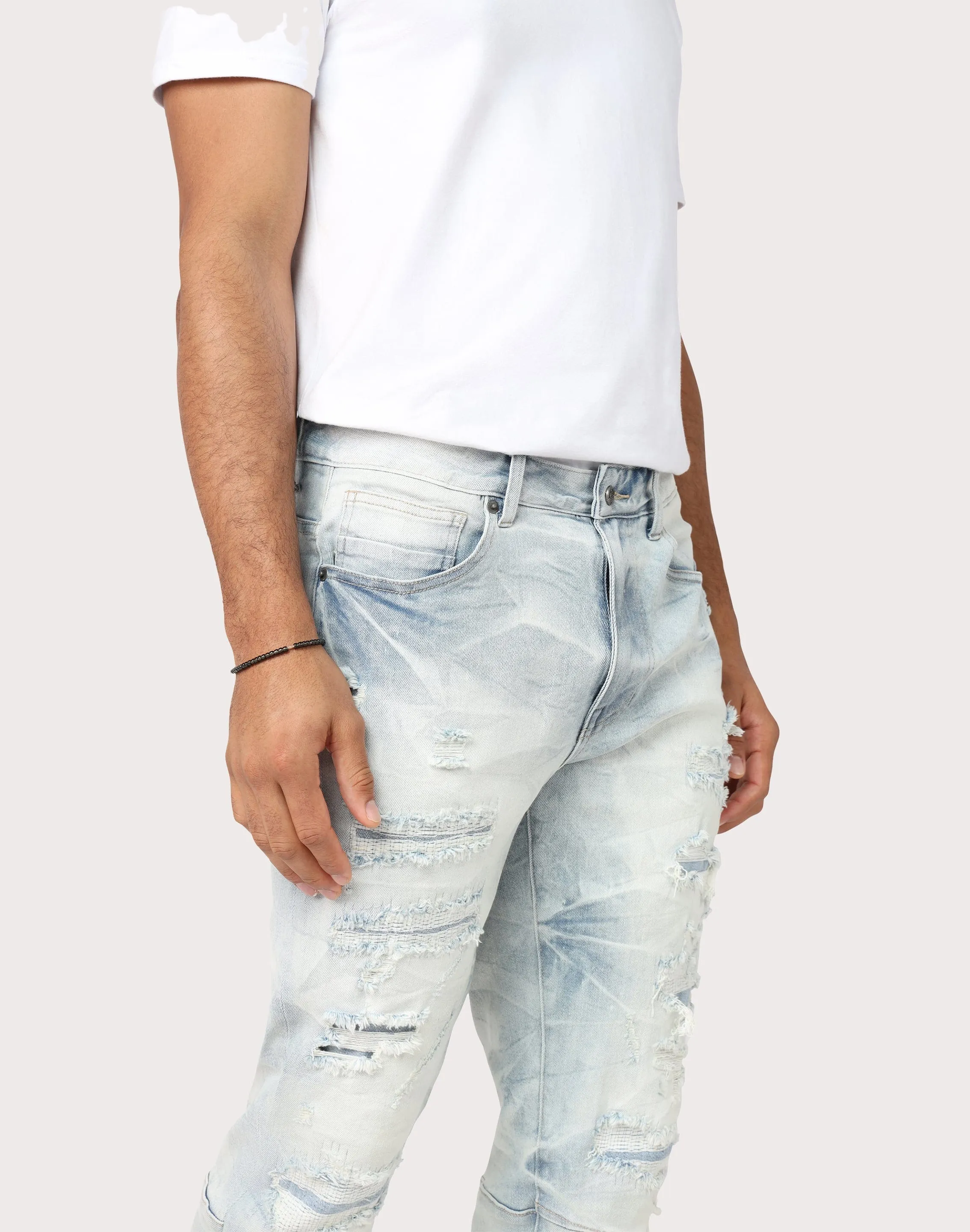 Grindhouse Slim Fit Vintage Wash Jeans