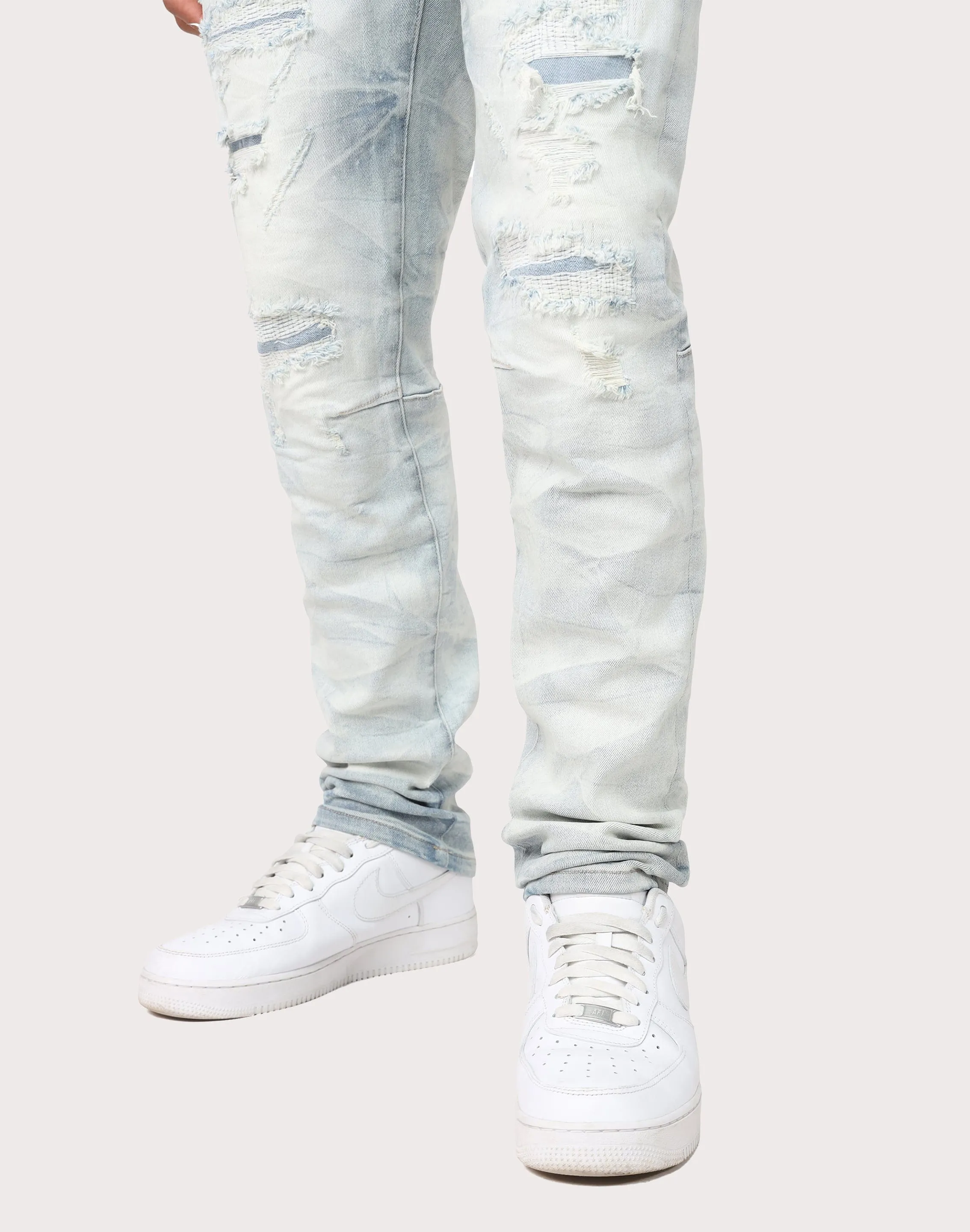 Grindhouse Slim Fit Vintage Wash Jeans