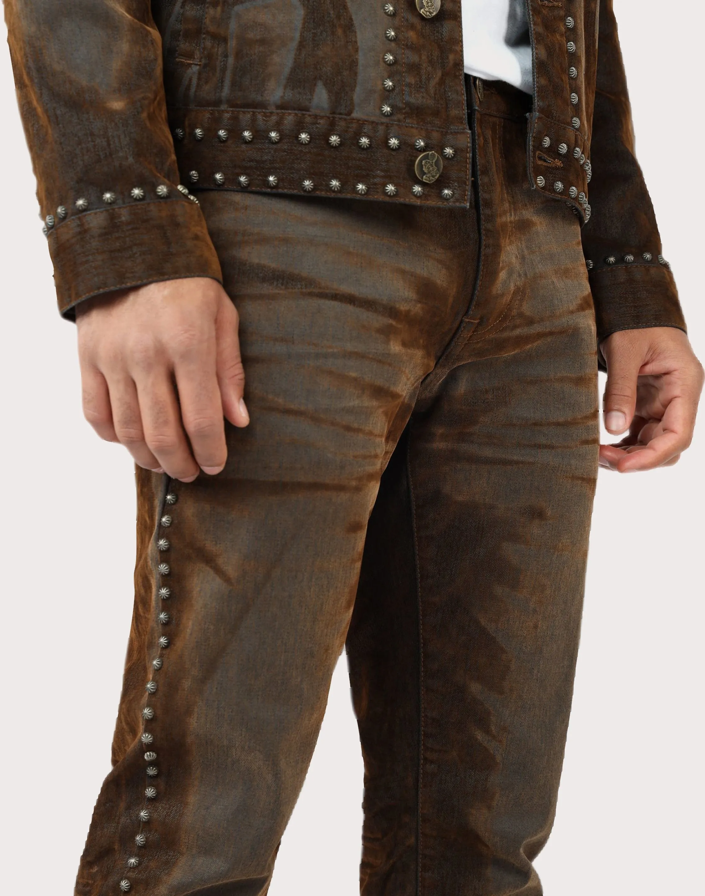 Grindhouse Slim Fit with Flocking Jeans