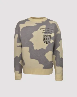 Grindhouse Spot Varsity Grey Sweater
