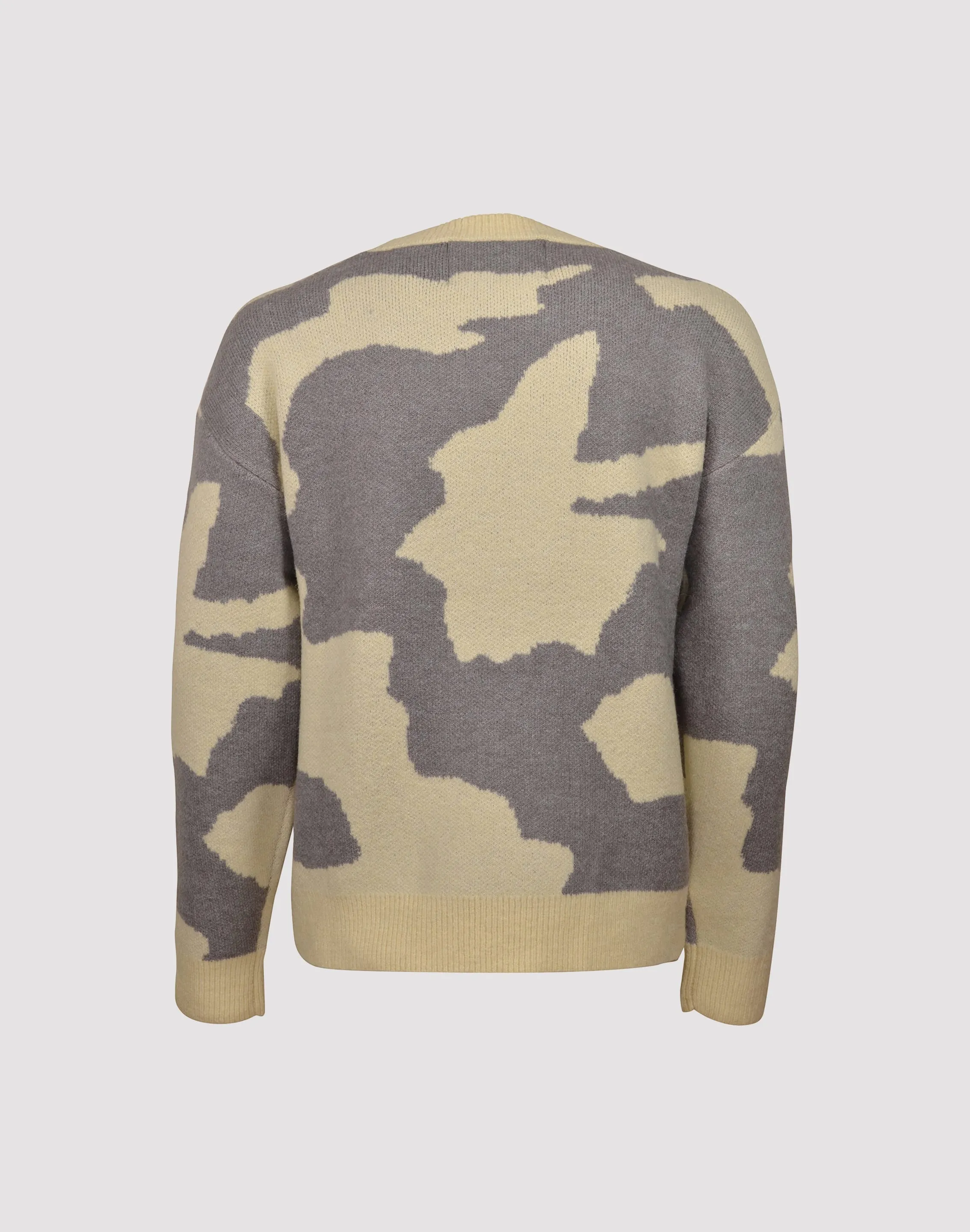 Grindhouse Spot Varsity Grey Sweater