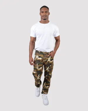 Grindhouse Twill Front Cargo Zip Camo Pants