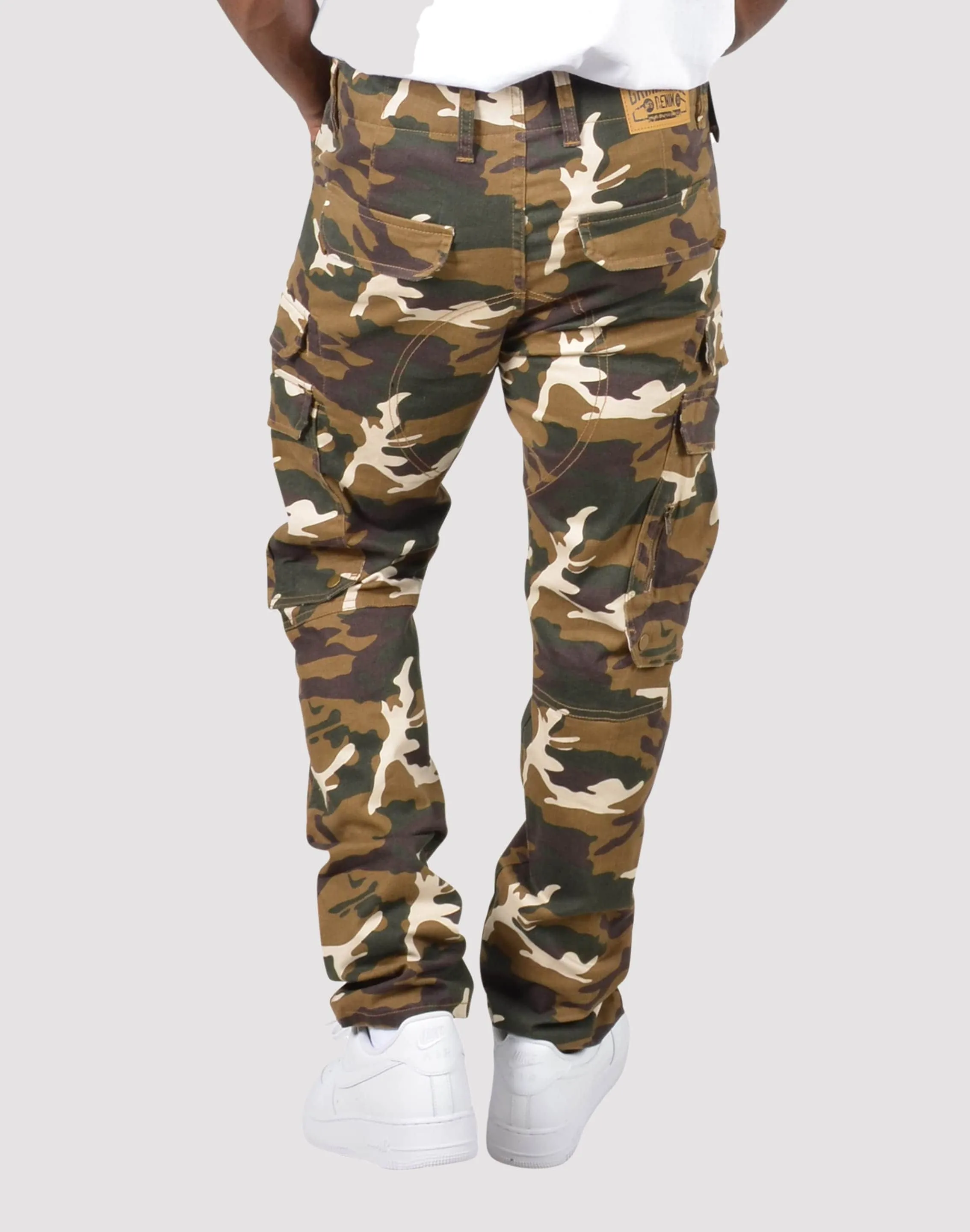 Grindhouse Twill Front Cargo Zip Camo Pants
