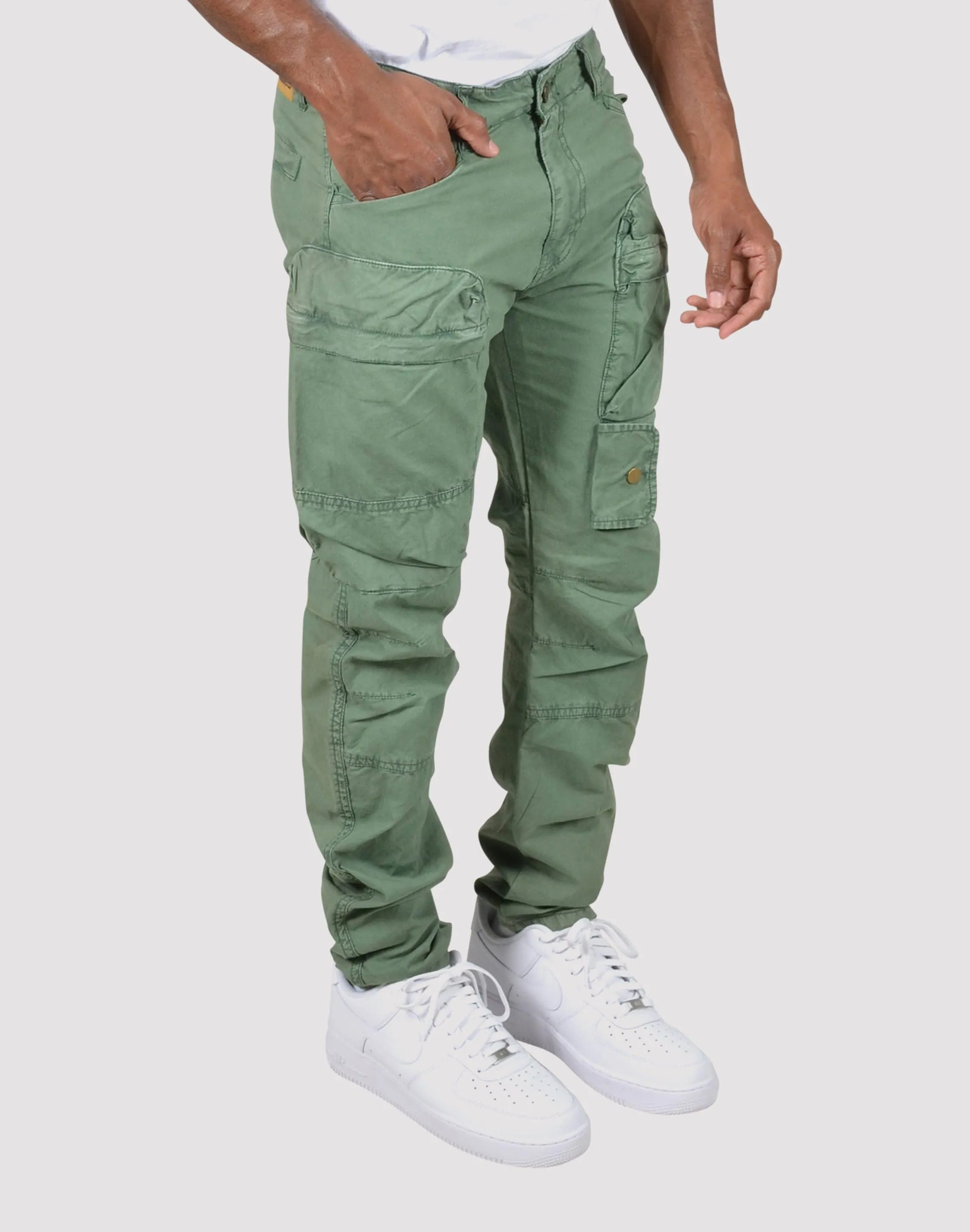 Grindhouse Twill Front Cargo Zip Pants
