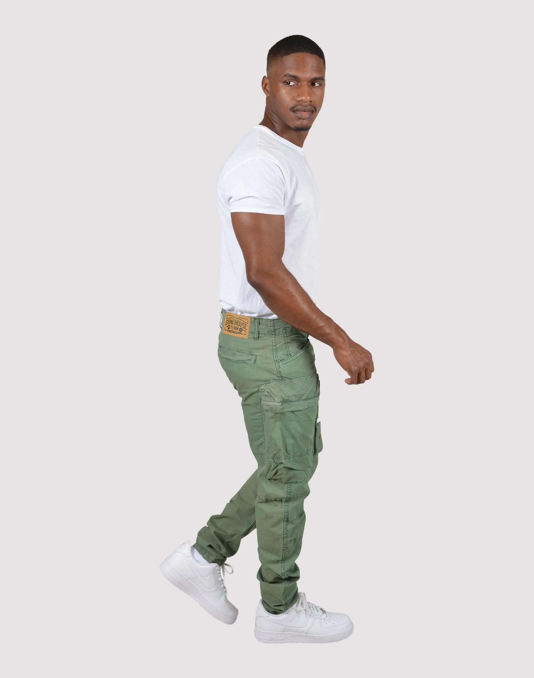 Grindhouse Twill Front Cargo Zip Pants