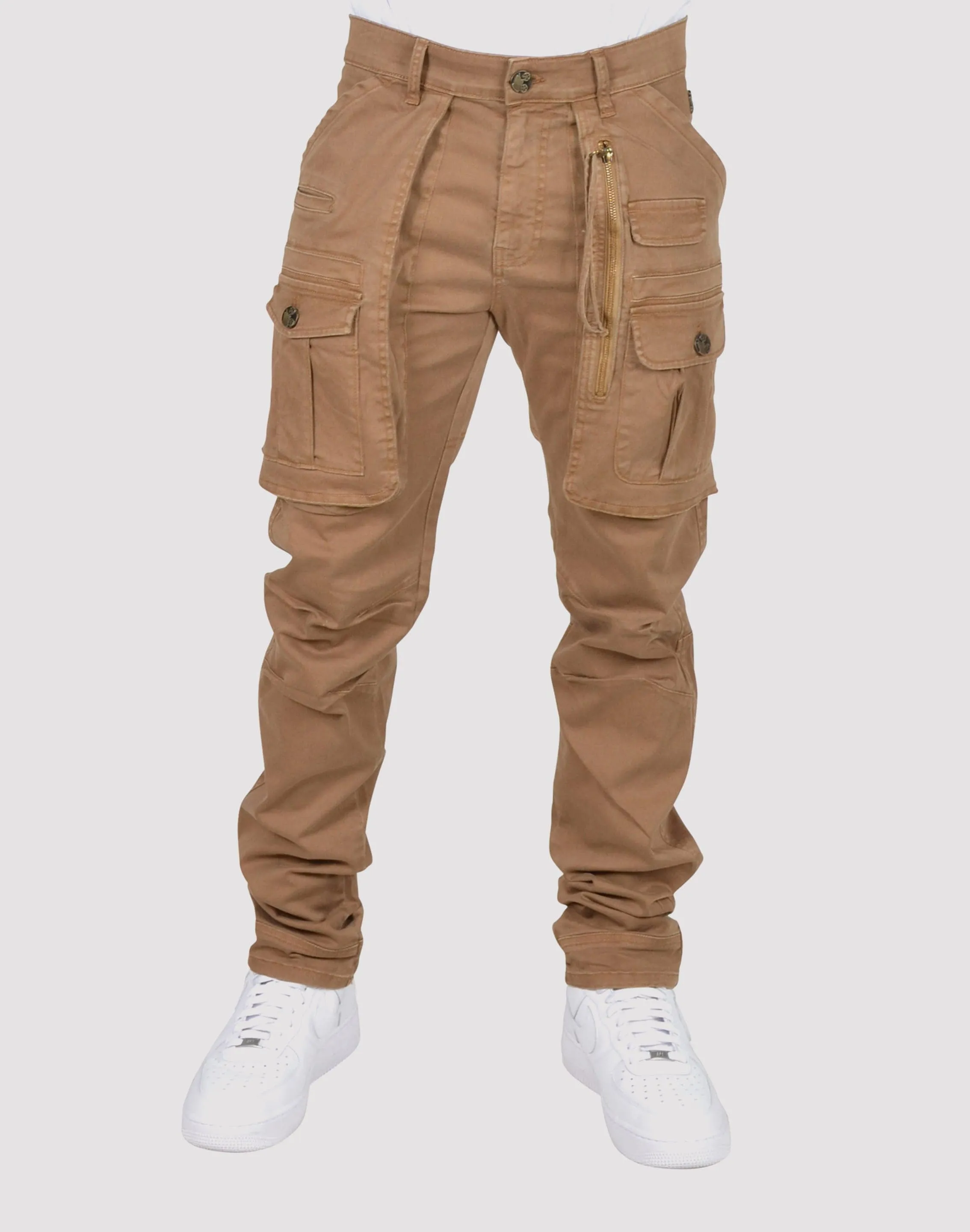 Grindhouse Twill Front Cargo Zip Pants