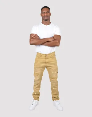 Grindhouse Twill Patch N Repair Wheat Workpants
