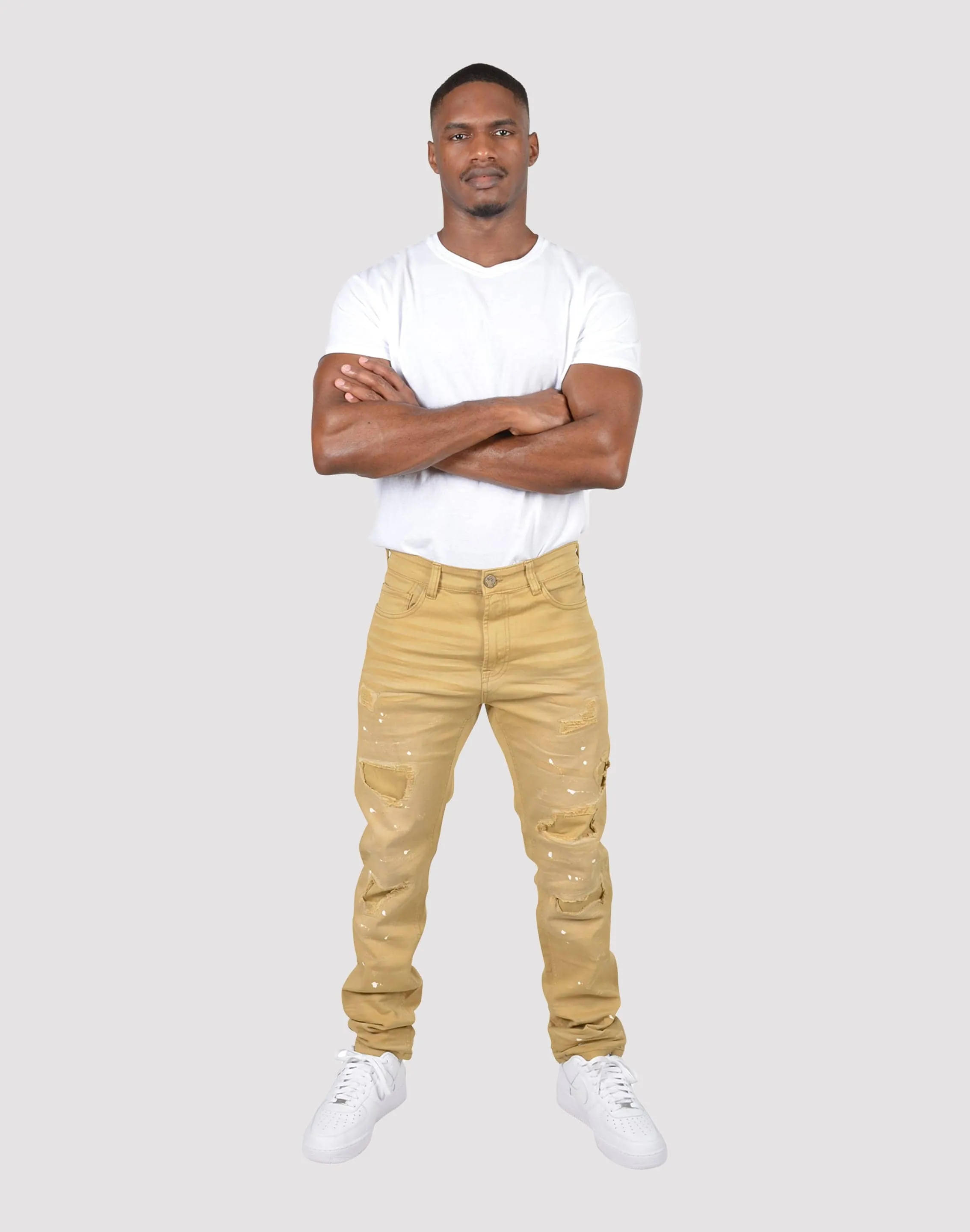 Grindhouse Twill Patch N Repair Wheat Workpants