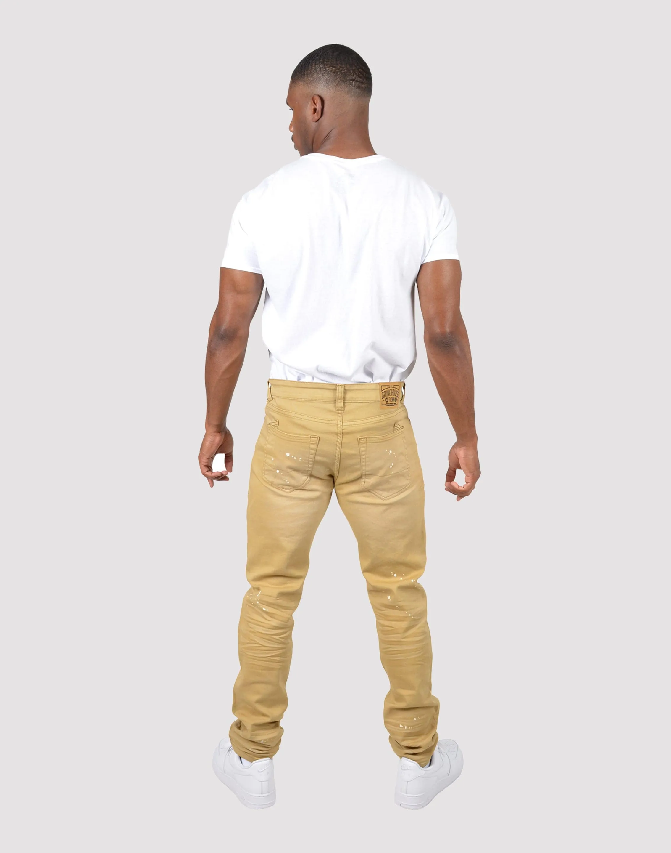 Grindhouse Twill Patch N Repair Wheat Workpants