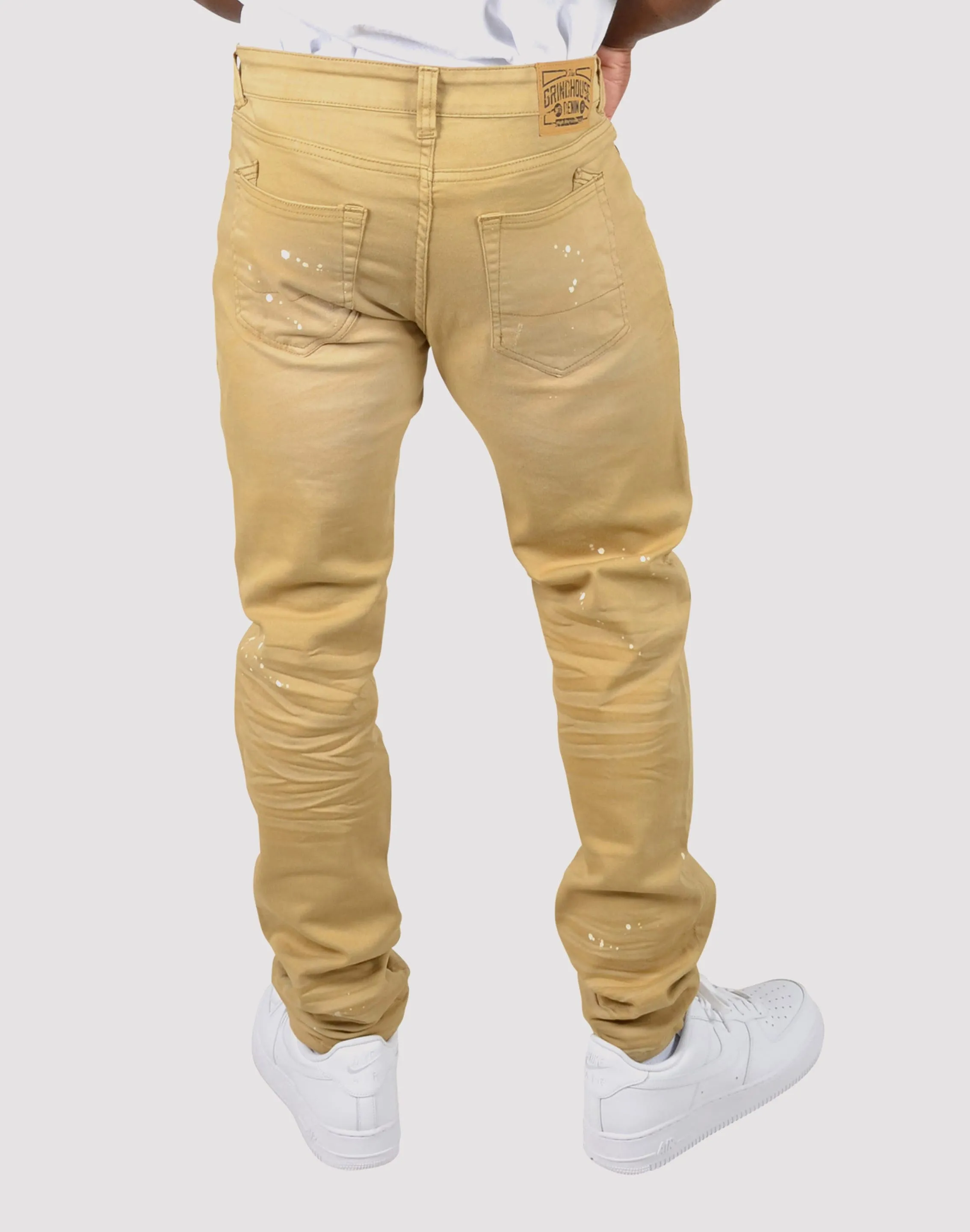 Grindhouse Twill Patch N Repair Wheat Workpants