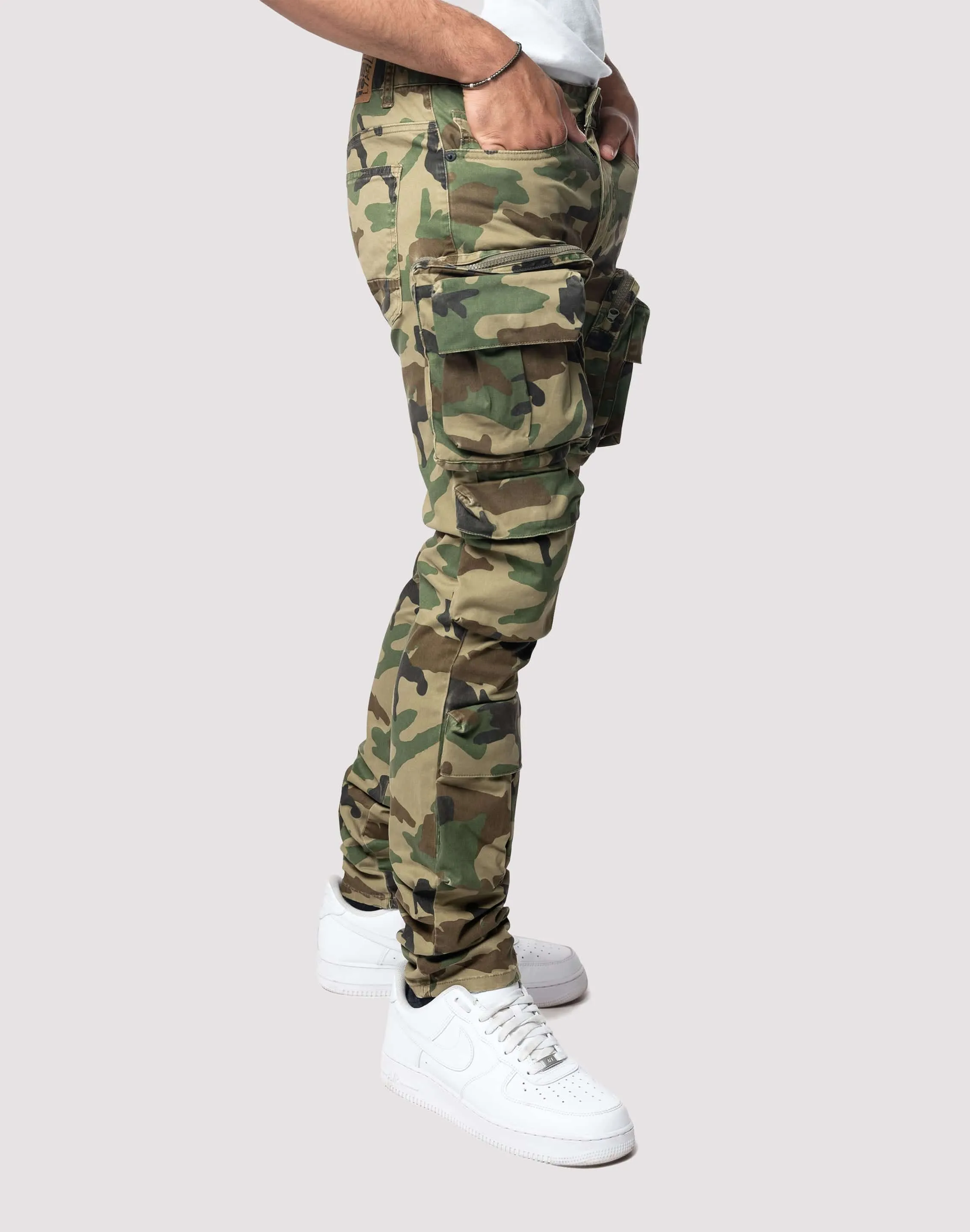 Grindhouse Twill Slim Fit Cargo Camo Pants