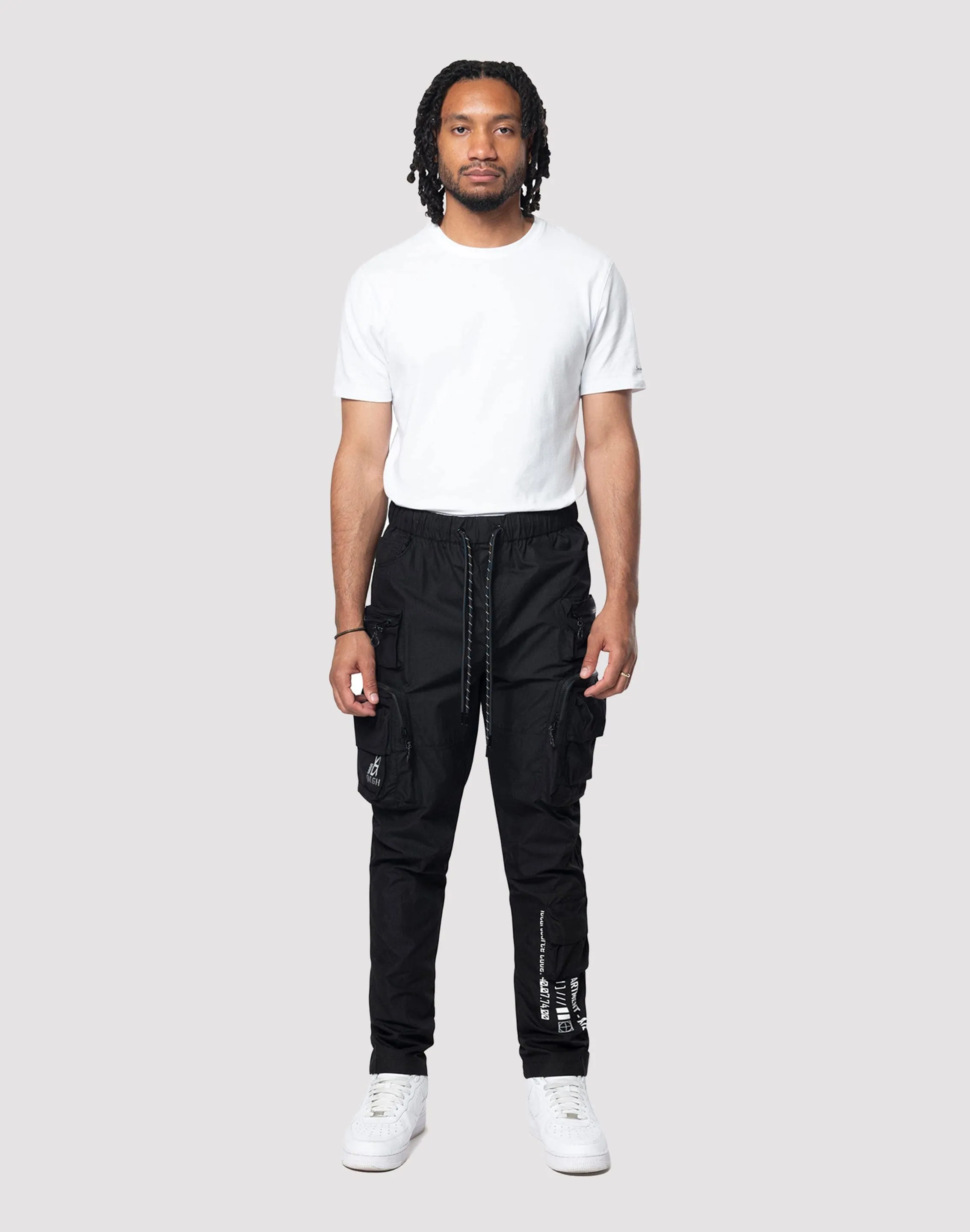 Grindhouse Utility Black Nylon Pants