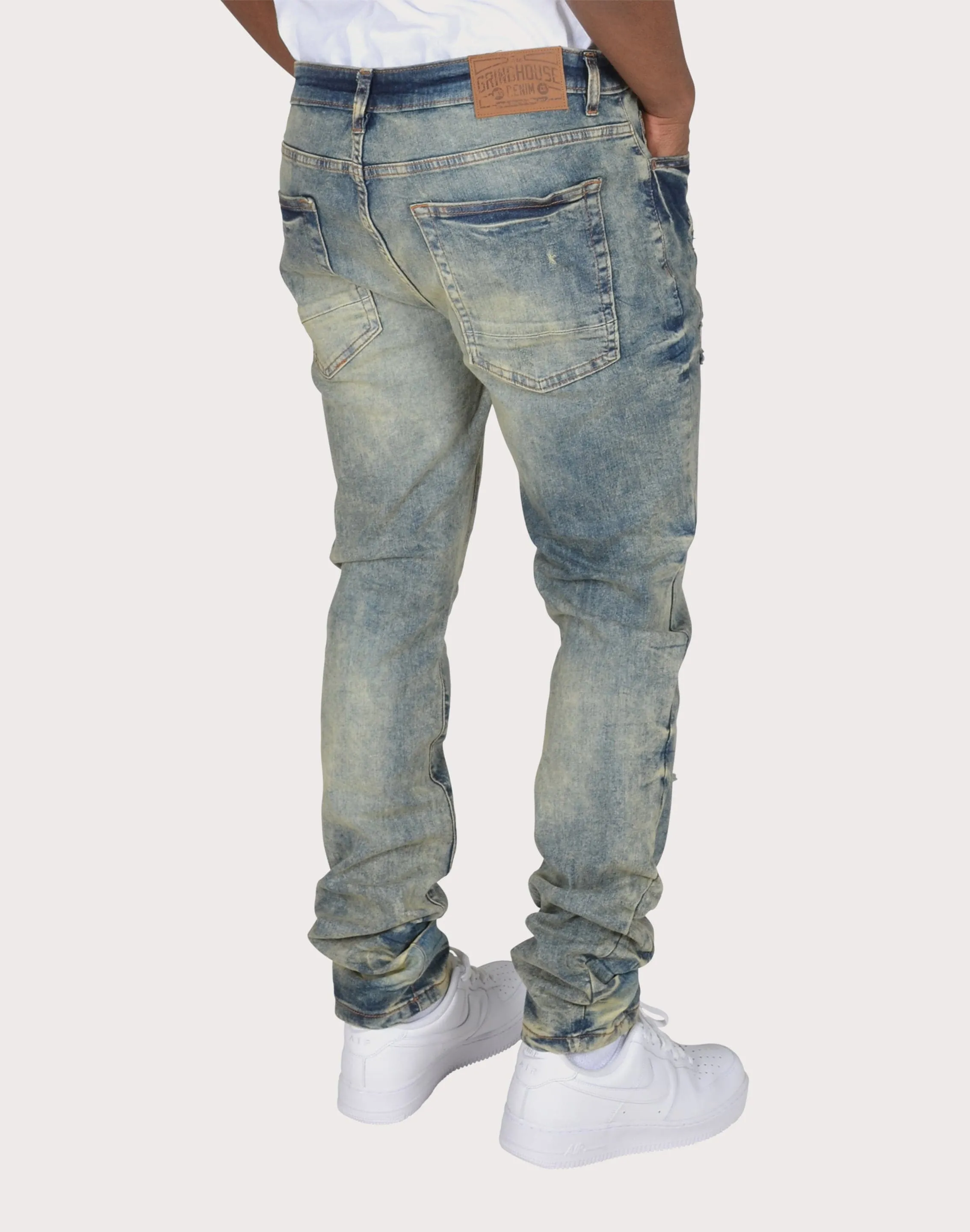 Grindhouse Vintage Heavy Rip N Repair Jeans