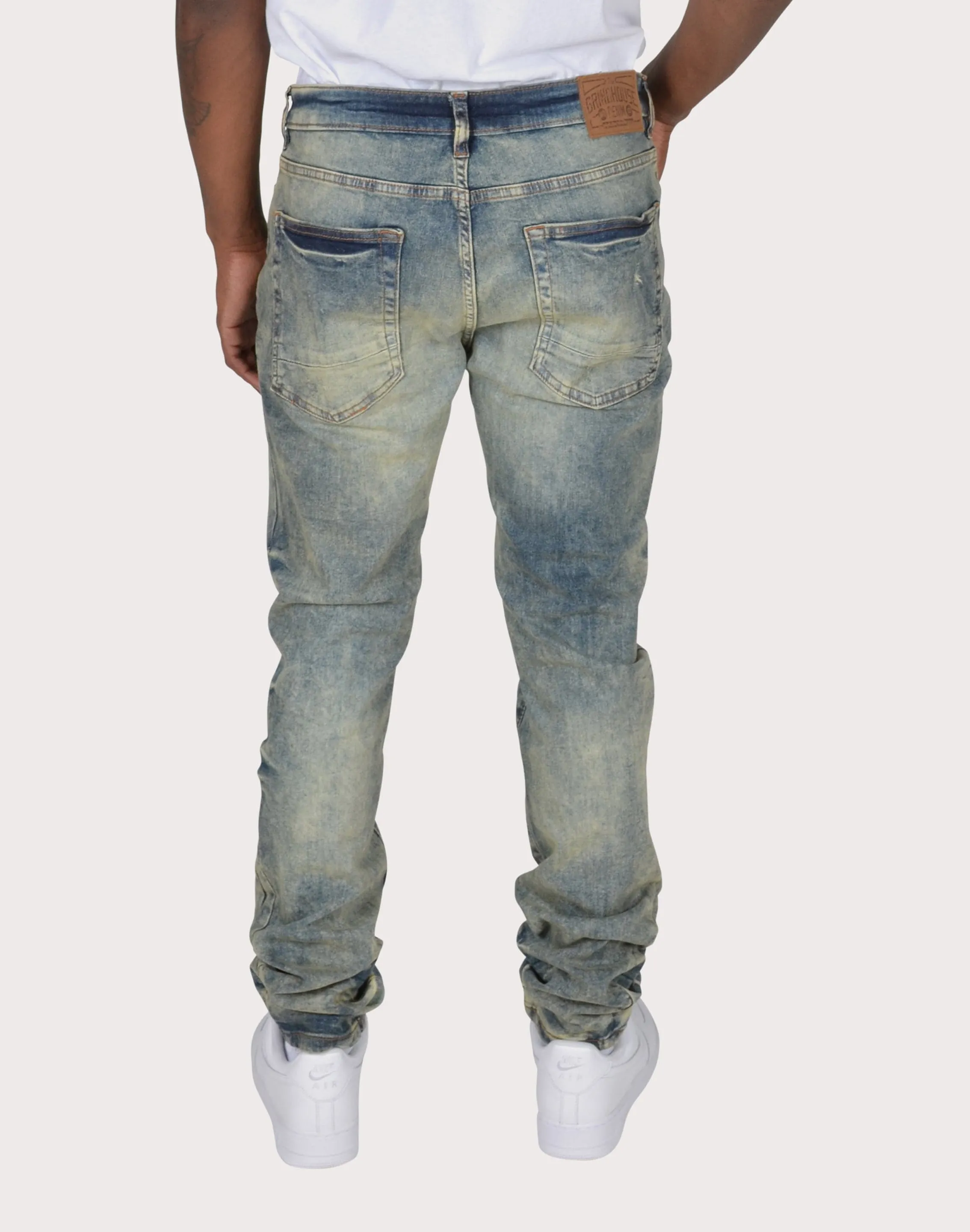 Grindhouse Vintage Heavy Rip N Repair Jeans