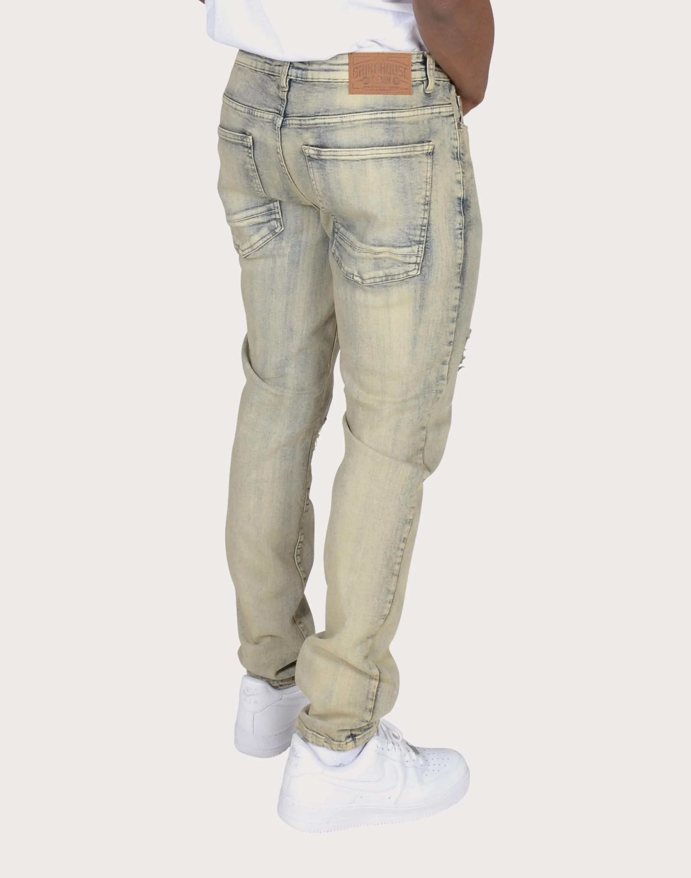 Grindhouse Vintage Ripped Denim Jeans