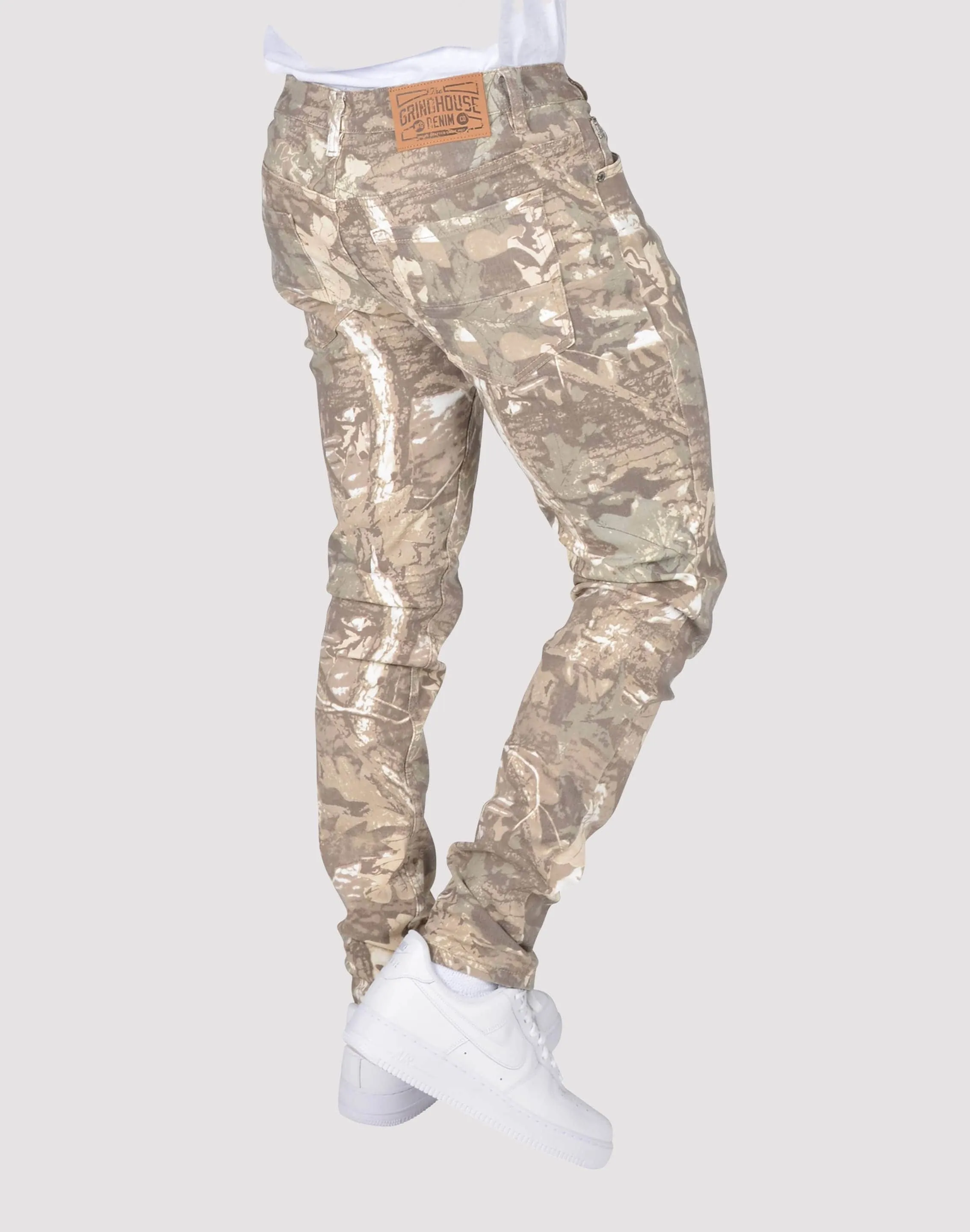 Grindhouse Washed Camo Denim Jeans