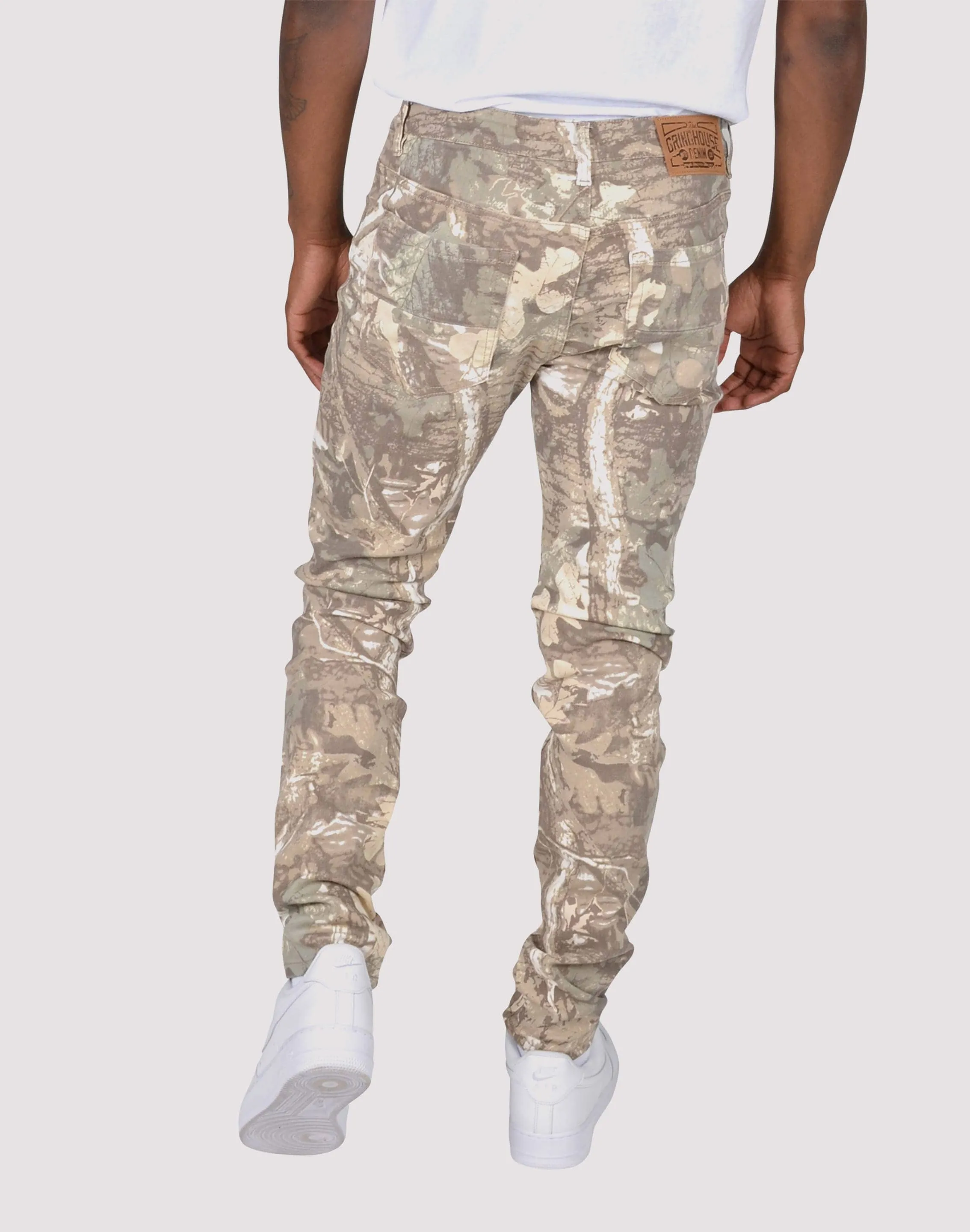 Grindhouse Washed Camo Denim Jeans