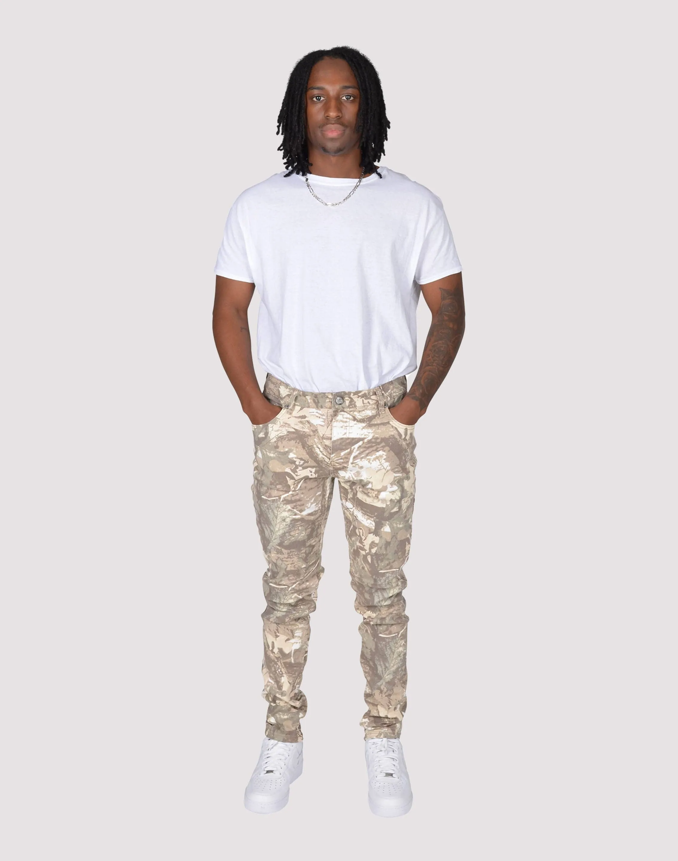 Grindhouse Washed Camo Denim Jeans