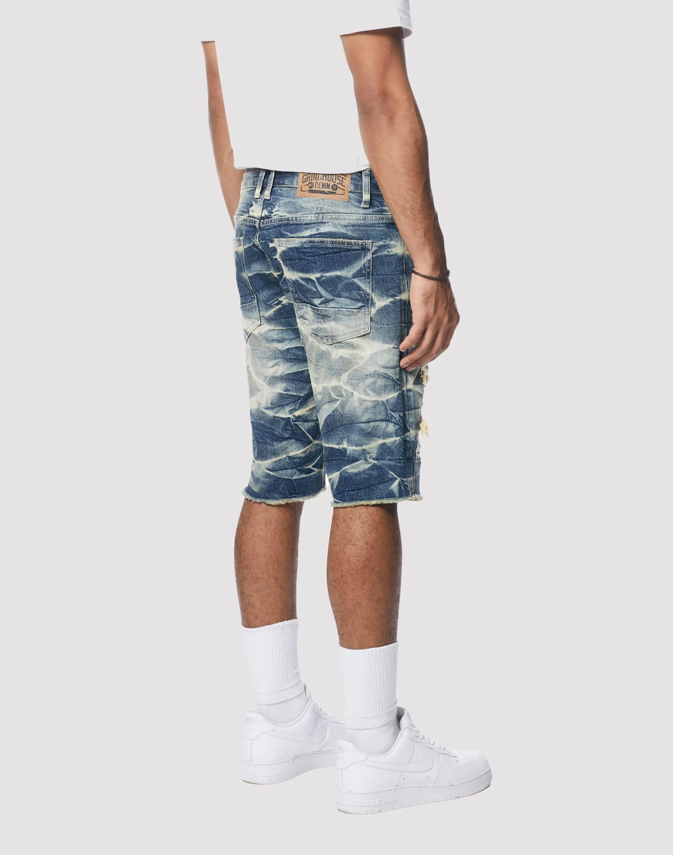 Grindhouse Westport Blue Essential Denim Shorts