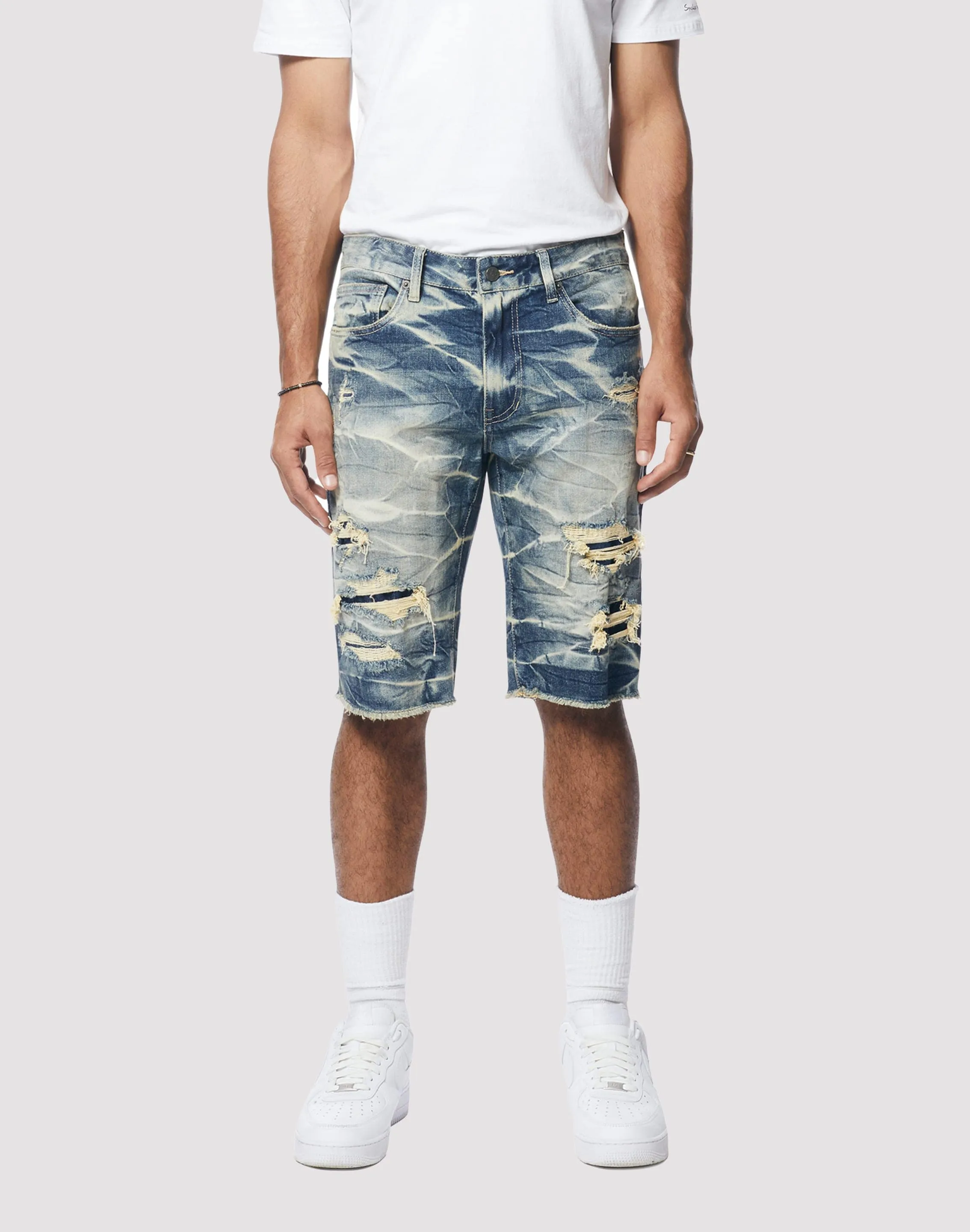 Grindhouse Westport Blue Essential Denim Shorts