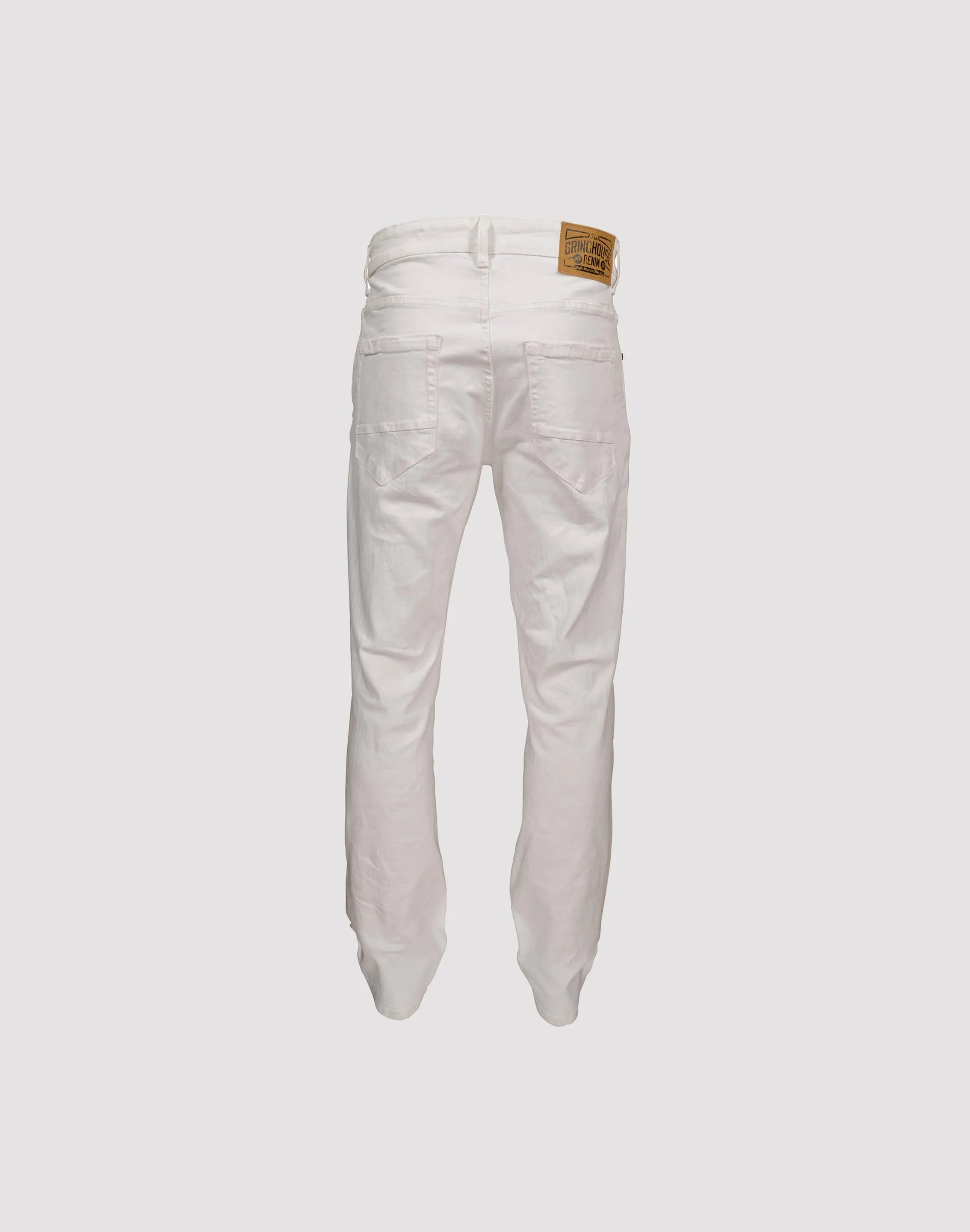 Grindhouse White Rip N Repair Denim Jeans