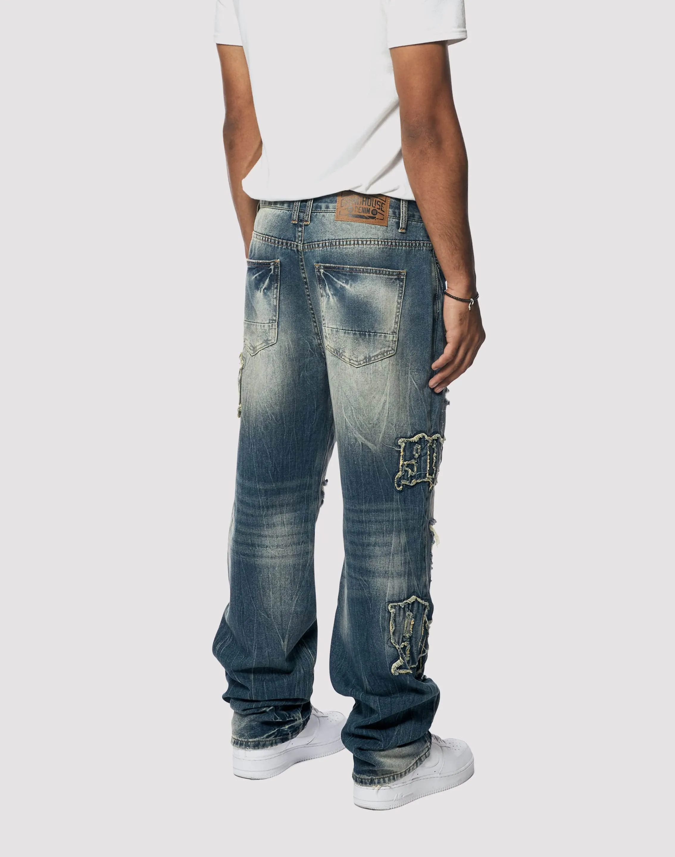 Grindhouse Wide Straight Fit Jeans