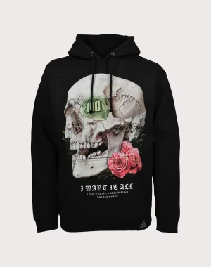 HASTAMUERTE LLC Hasta Muerte Dollar Eye Skull Hoodie