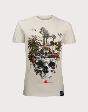 HASTAMUERTE LLC Hasta Muerte Masion Skull Natural Tee