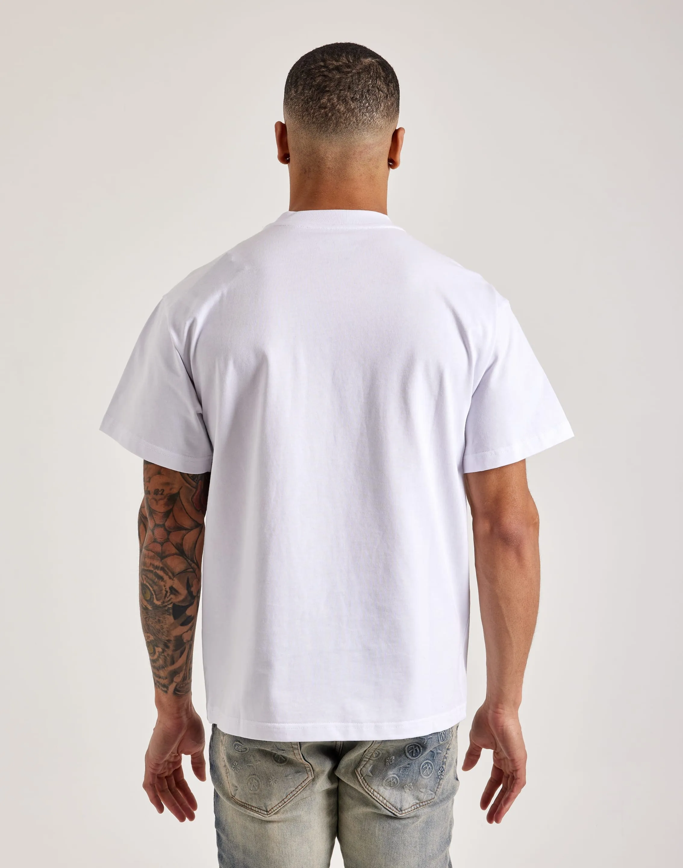 Heads or Tails Pray 4 Peace Tee