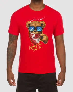 Hustle Gang Bandana B Red Tee