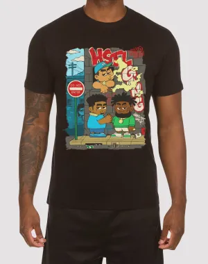Hustle Gang Blackwell Black Tee