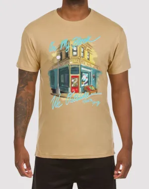 Hustle Gang Chop Cheese Sand Tee
